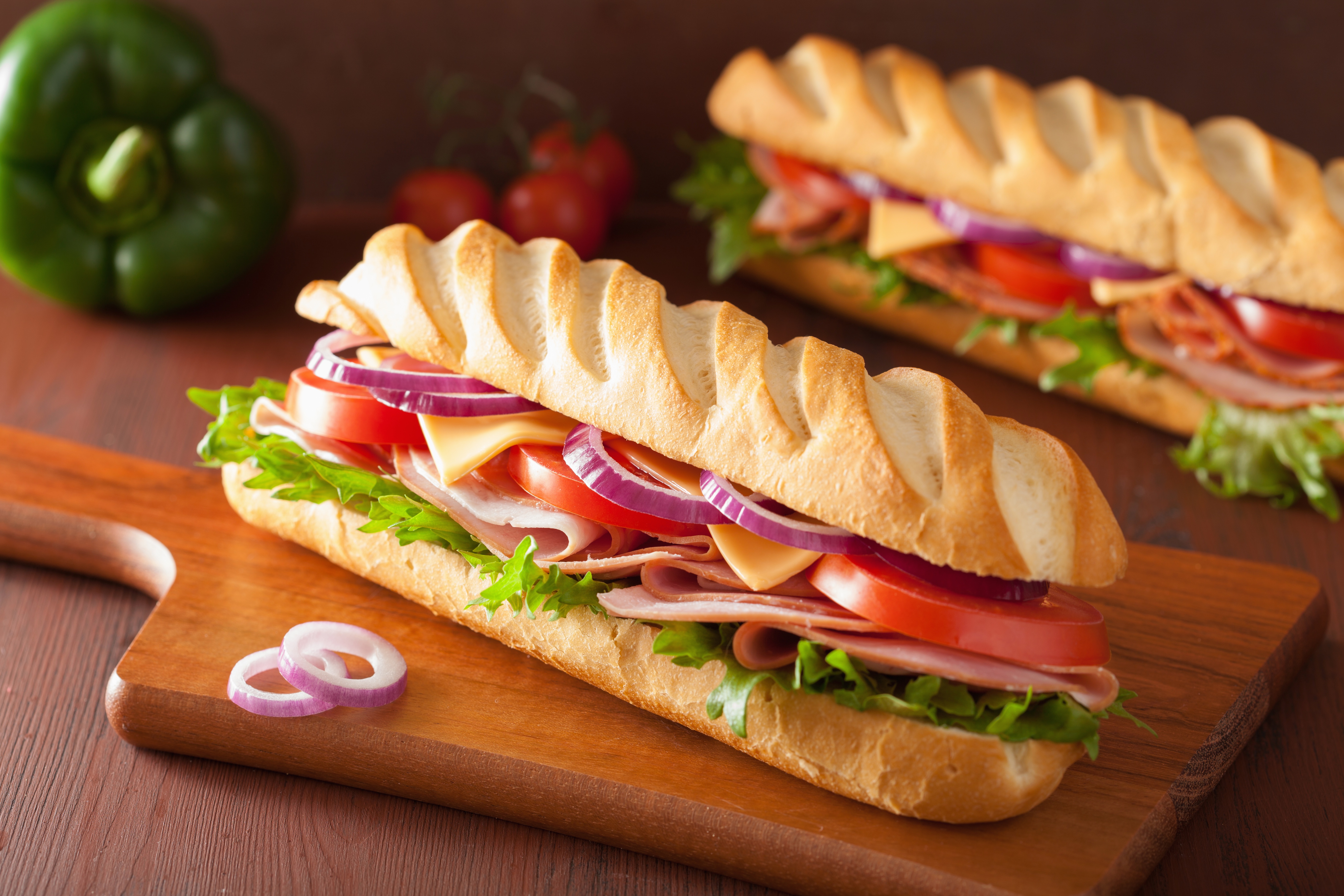 this is an image of a sandwich